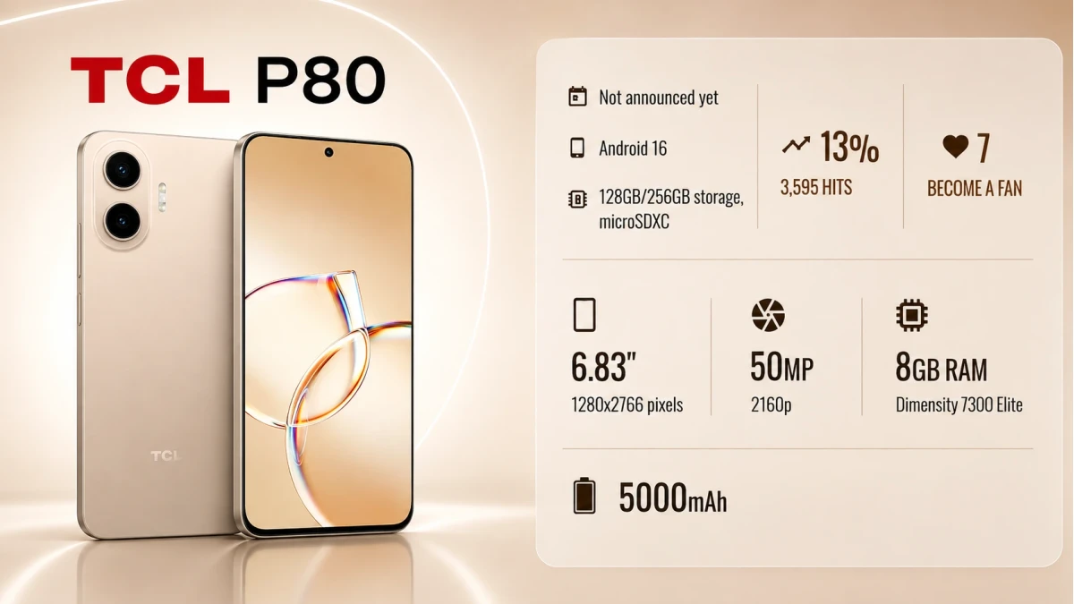 TCL P80 price in Bangladesh